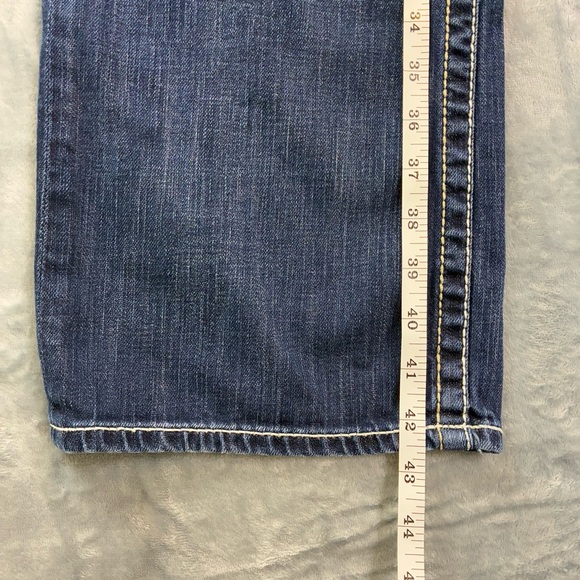 Big Star Pioneer Boot Mens Jeans Size 33L Distressed Cowboy Western Rodeo - Picture 4 of 16